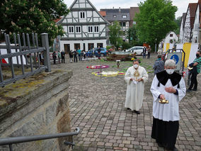 Ökumenische Friedensandacht auf dem Naumburger Marktplatz